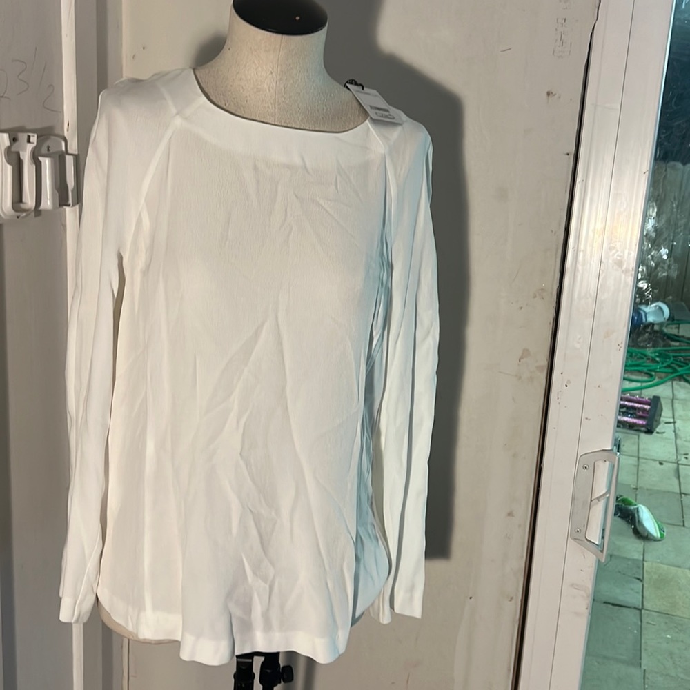Purificación García white blouse. Brand new, with tag